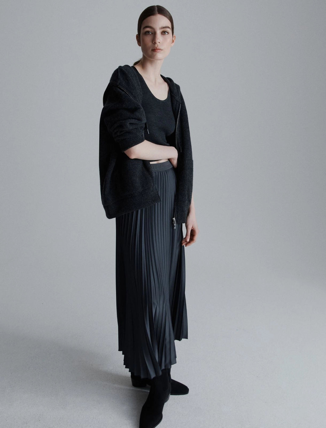 Pontiac Pleated Skirt