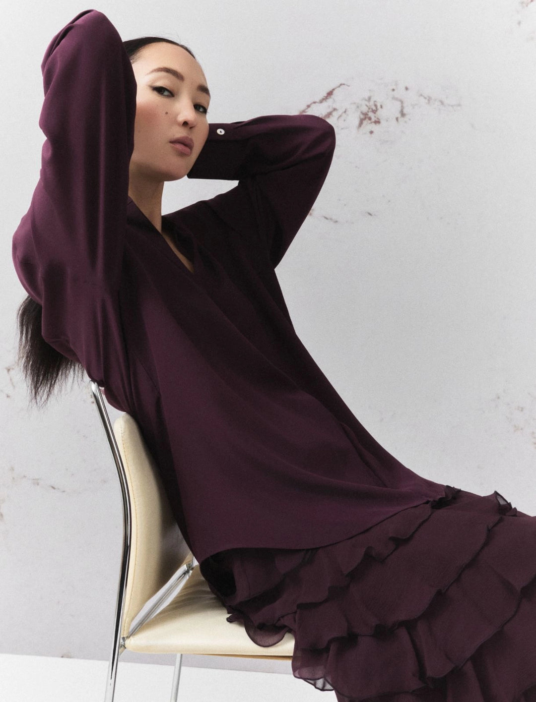 Mllliriche Pure Silk Shirt
