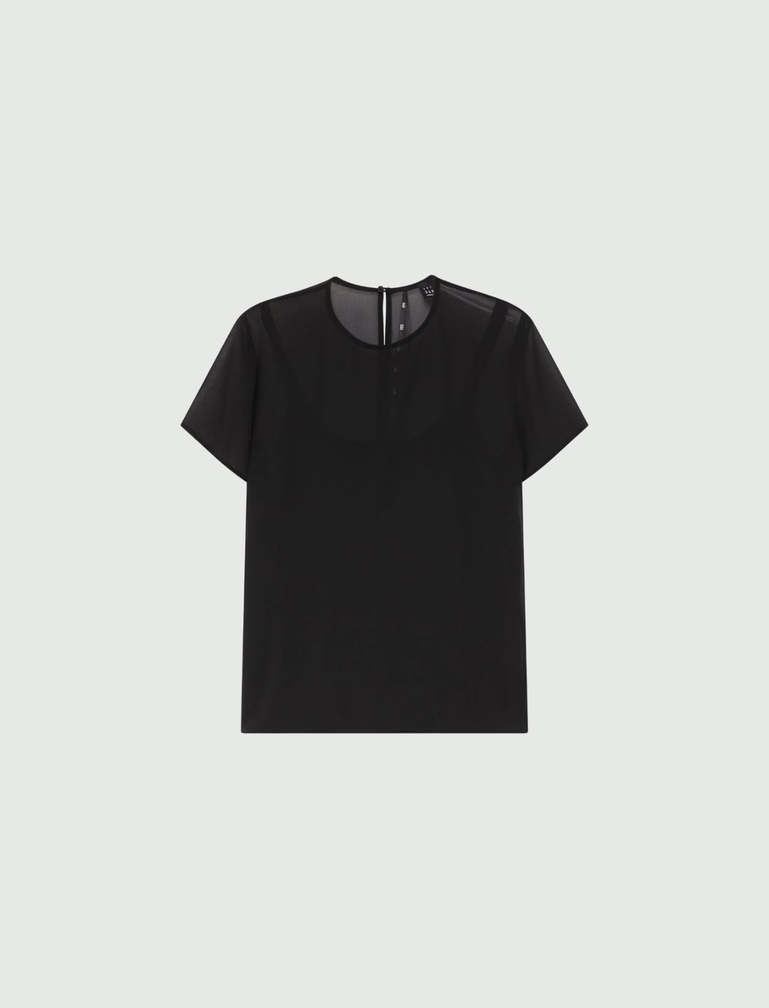 Nid Short Sleeve Georgette Shirt