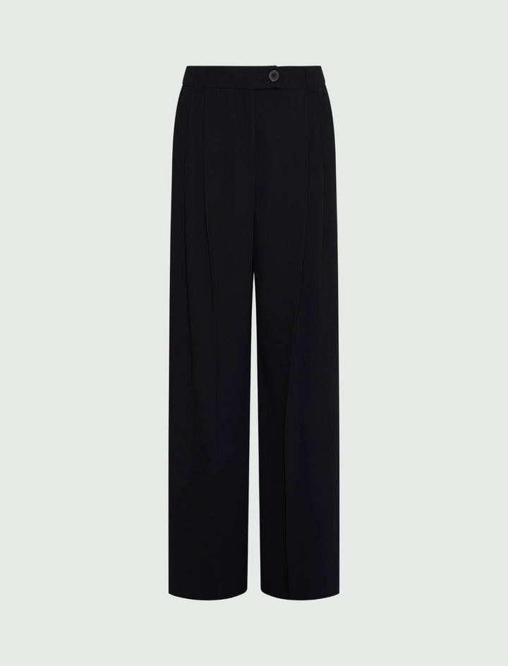 Olinto Palazzo Trousers - Black