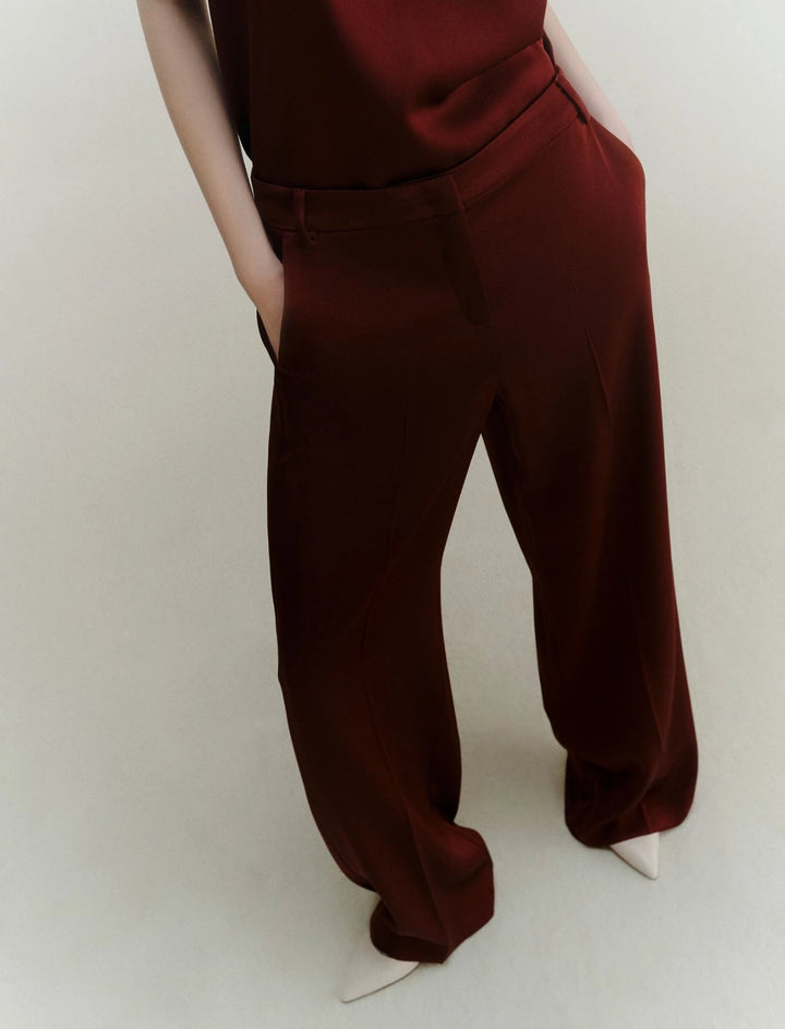 Wolf Satin Pant
