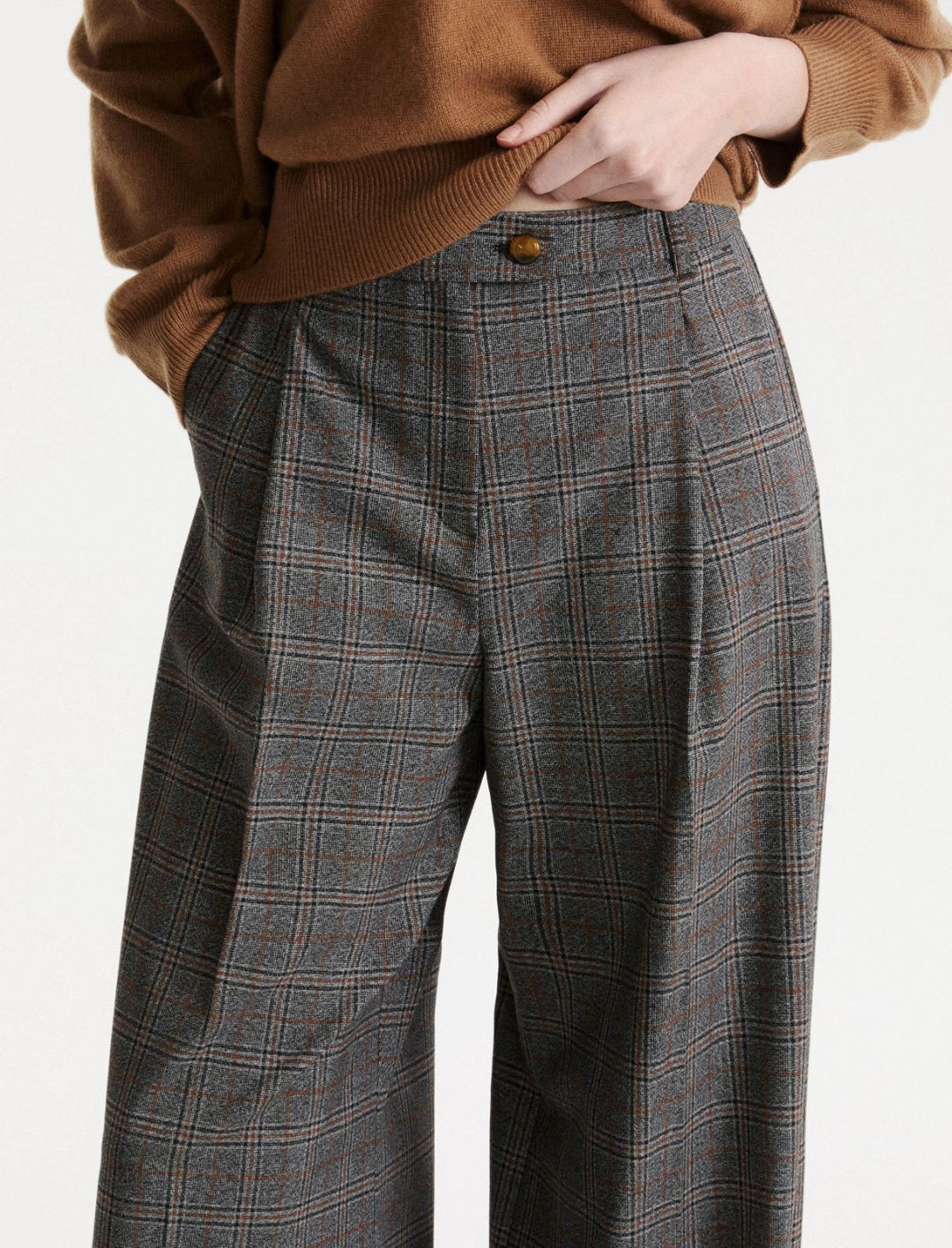 Mlscarena Plaid Pant