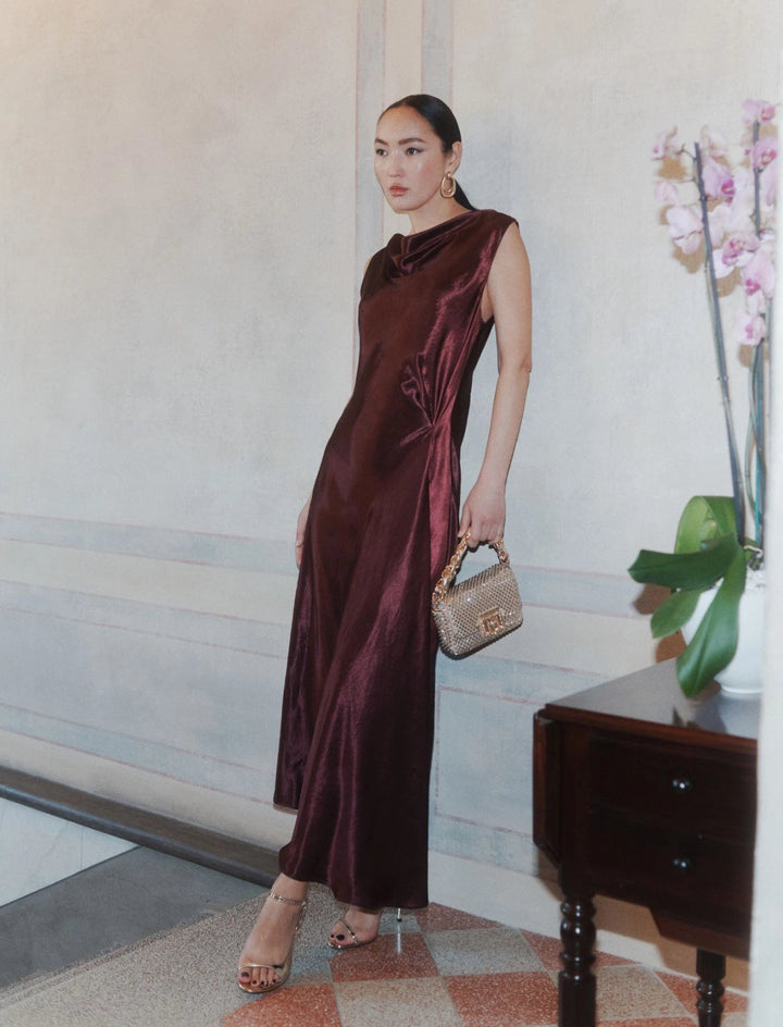 Lightweight Satin Dress