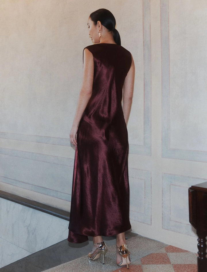 Lightweight Satin Dress