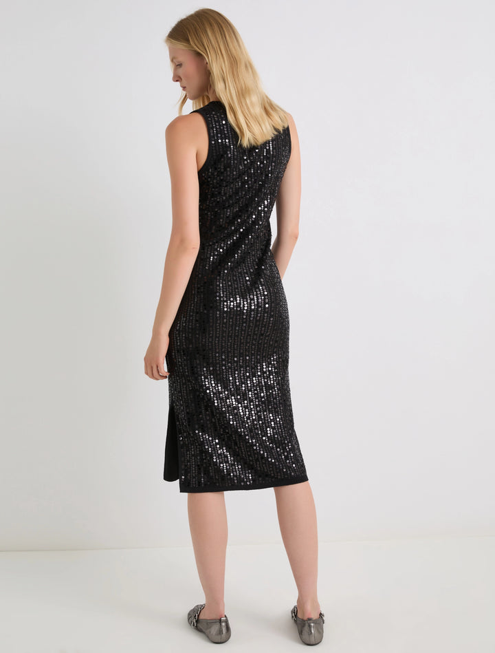 Adetto Knit Sequin Dress