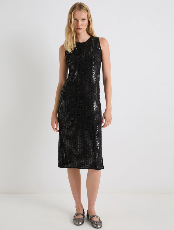 Adetto Knit Sequin Dress