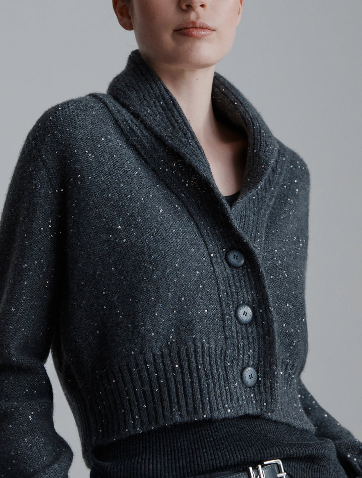 Zambia Sparkle Sequin Cardigan
