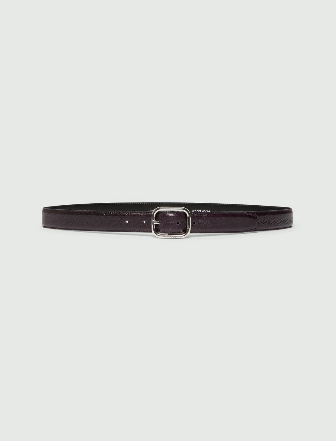 Mllcalco Antiqued Polished Leather Belt