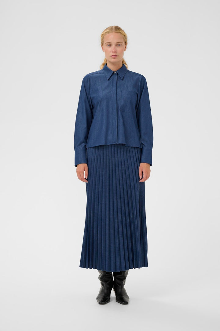 Cherrieiw Pleated Skirt