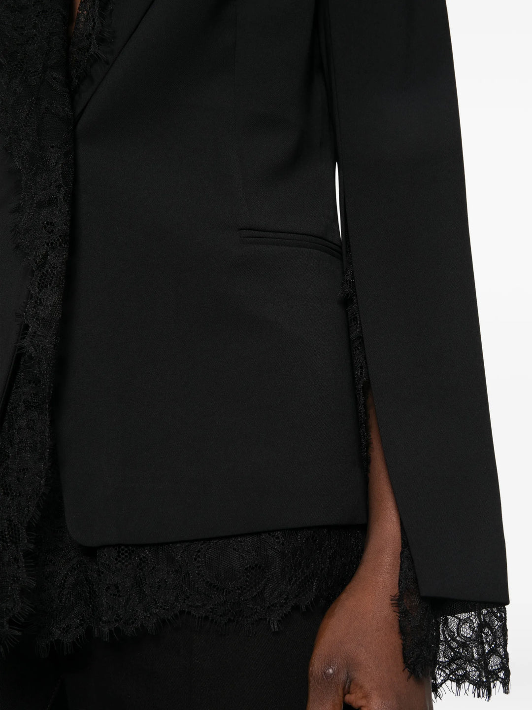 Lace Trim Jacket
