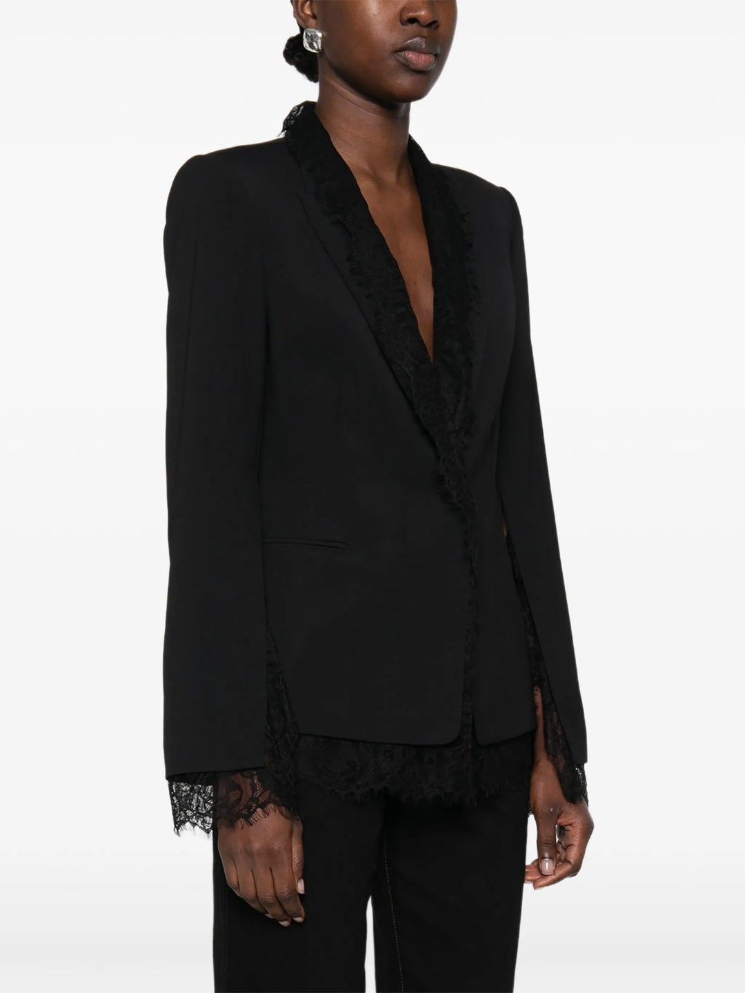 Lace Trim Jacket