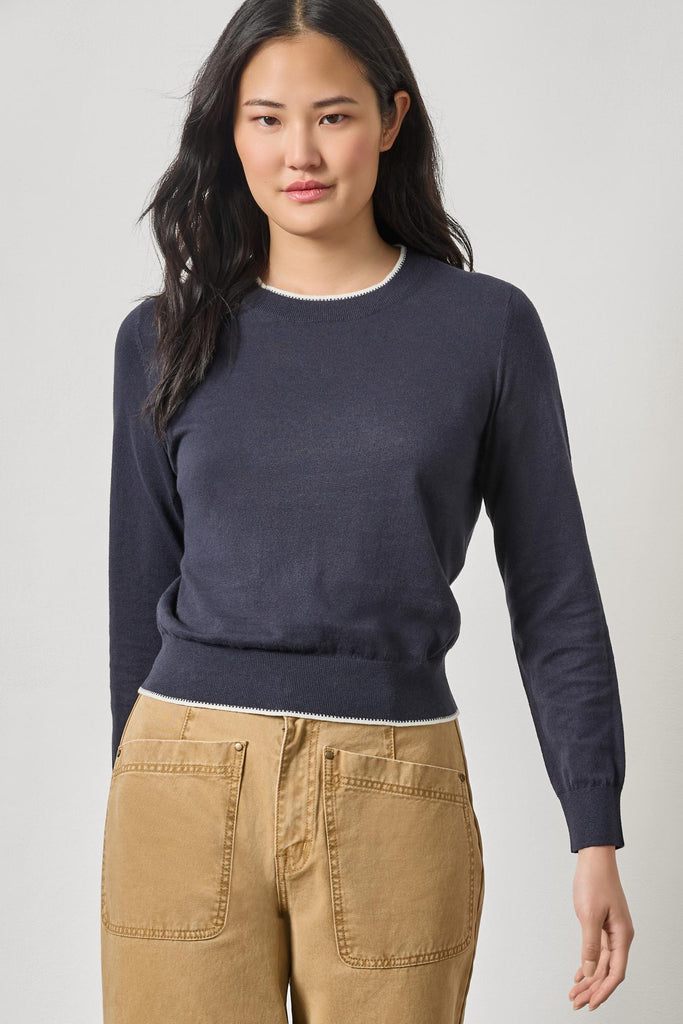 Picot Edge Sweater