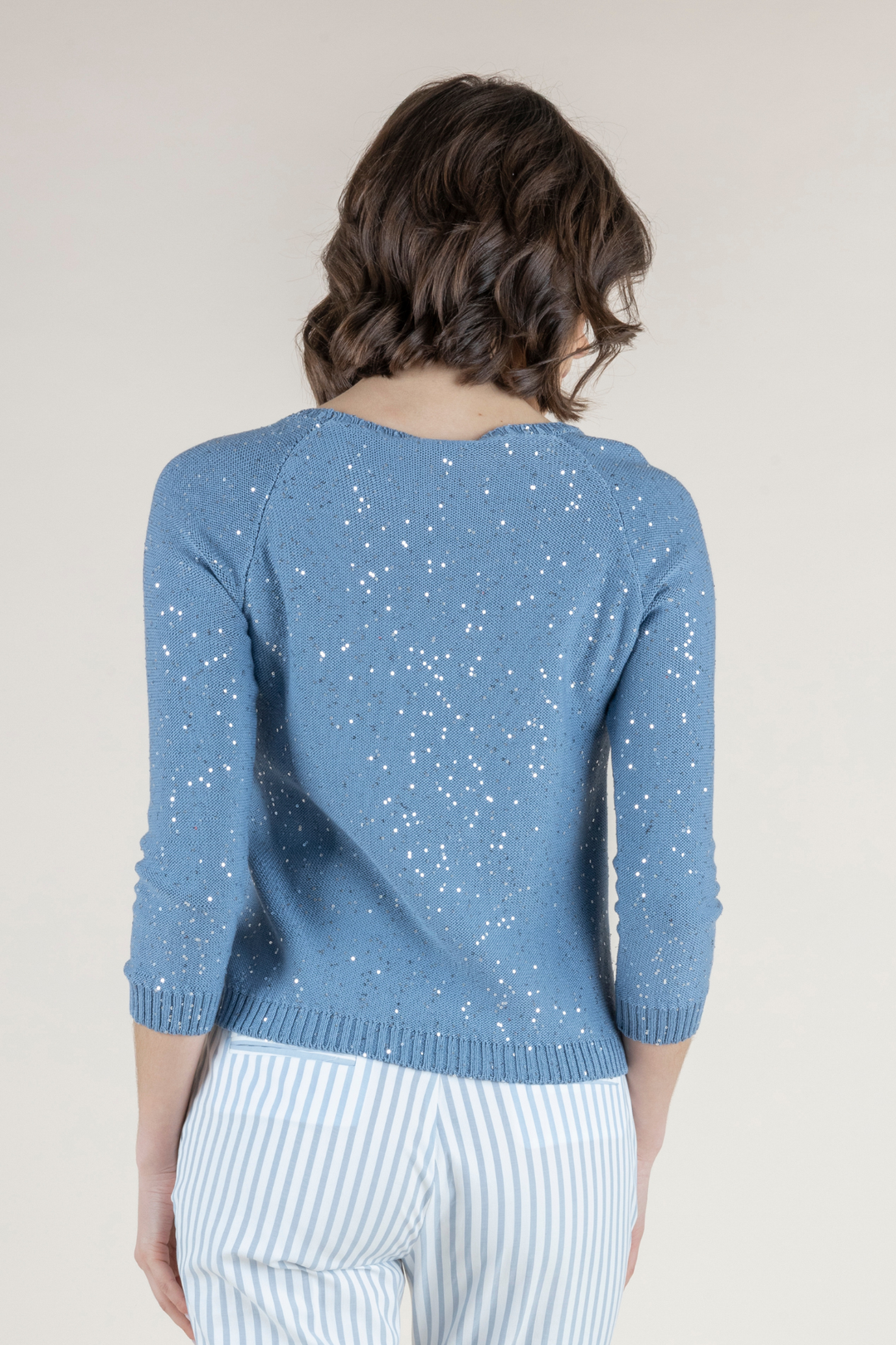 Valore Sequin Pullover Sweater