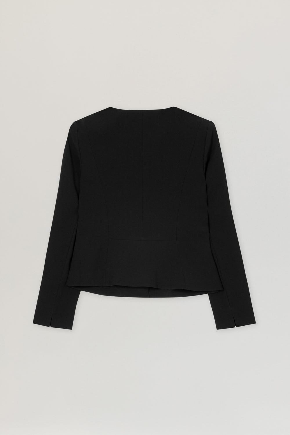 Jacket in Techno Sablé - Black