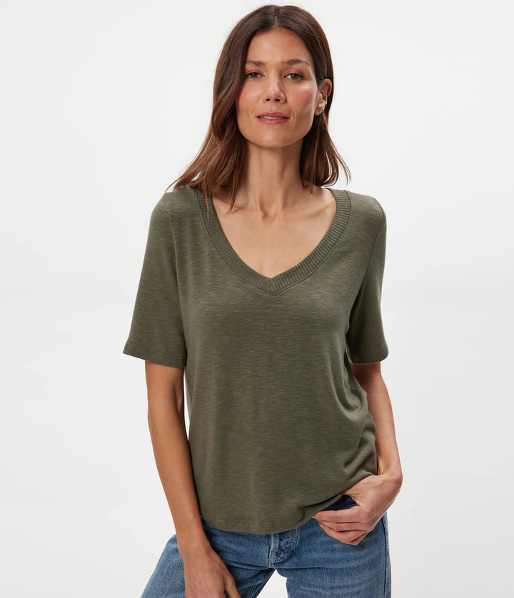 Matty V Neck Top