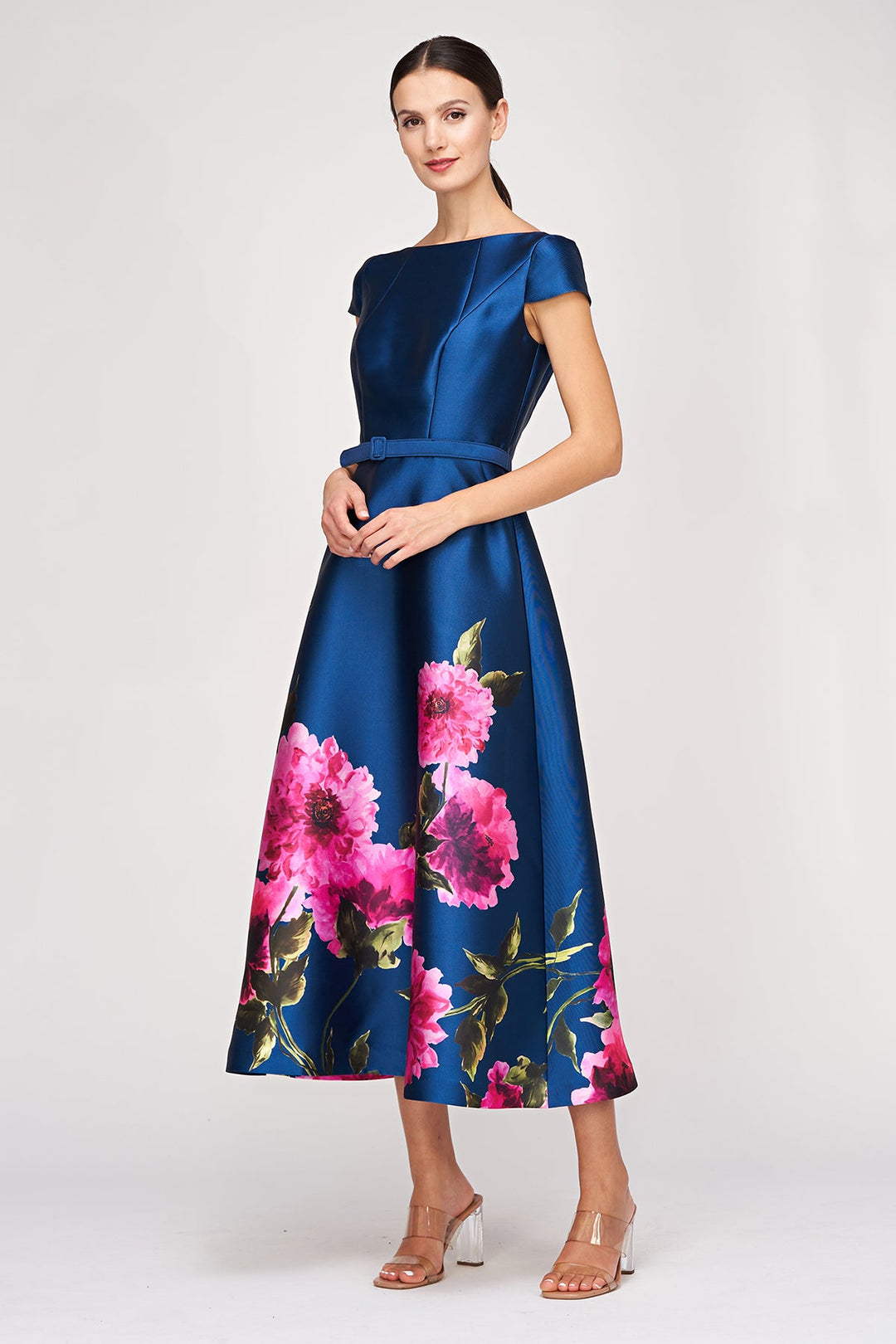 Ina Tea Length Dress LIANA NYC Ina Tea Length Dress LIANA NYC