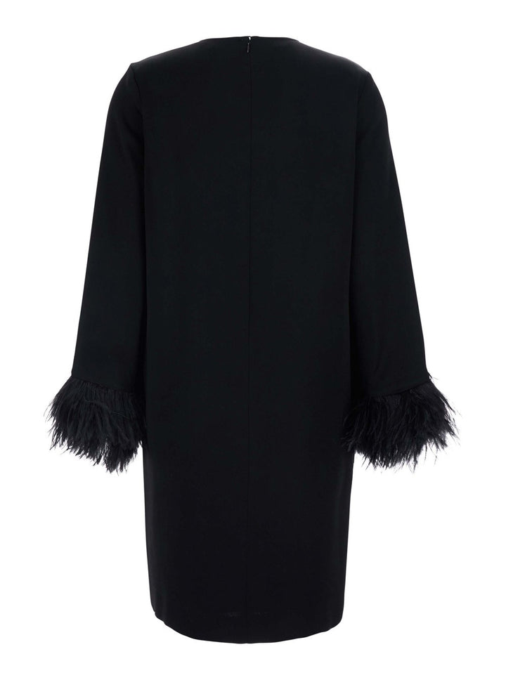 Violetta Dress With Feather