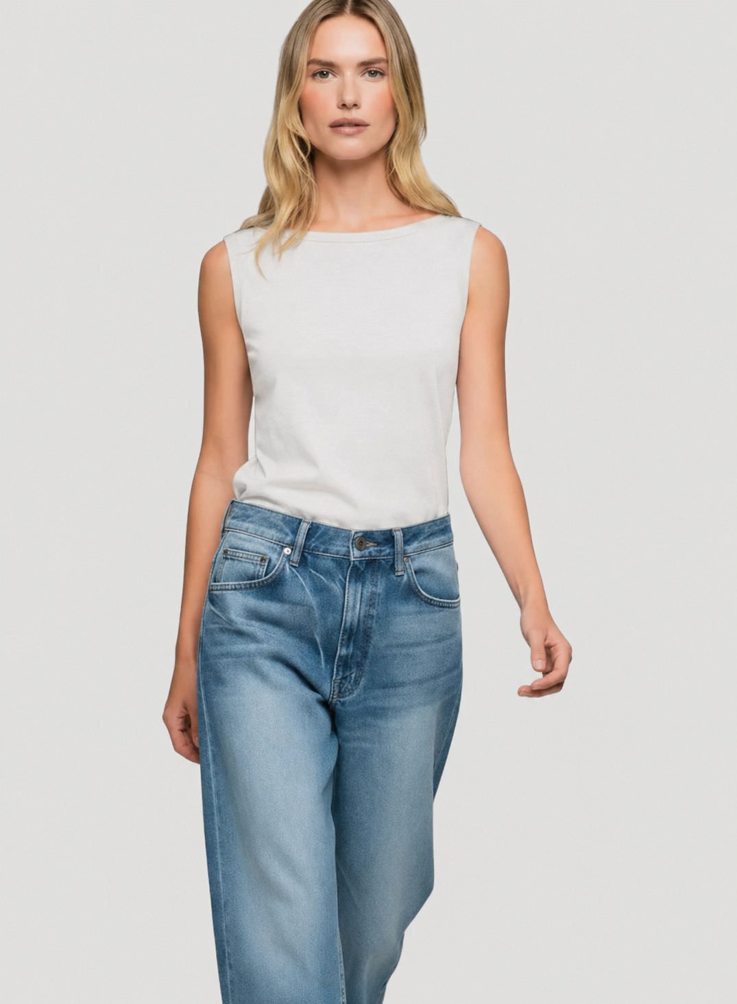 Soft Touch Semi Relaxed Boatneck Tank