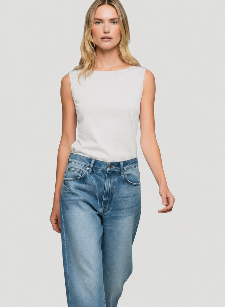 Soft Touch Semi Relaxed Boatneck Tank