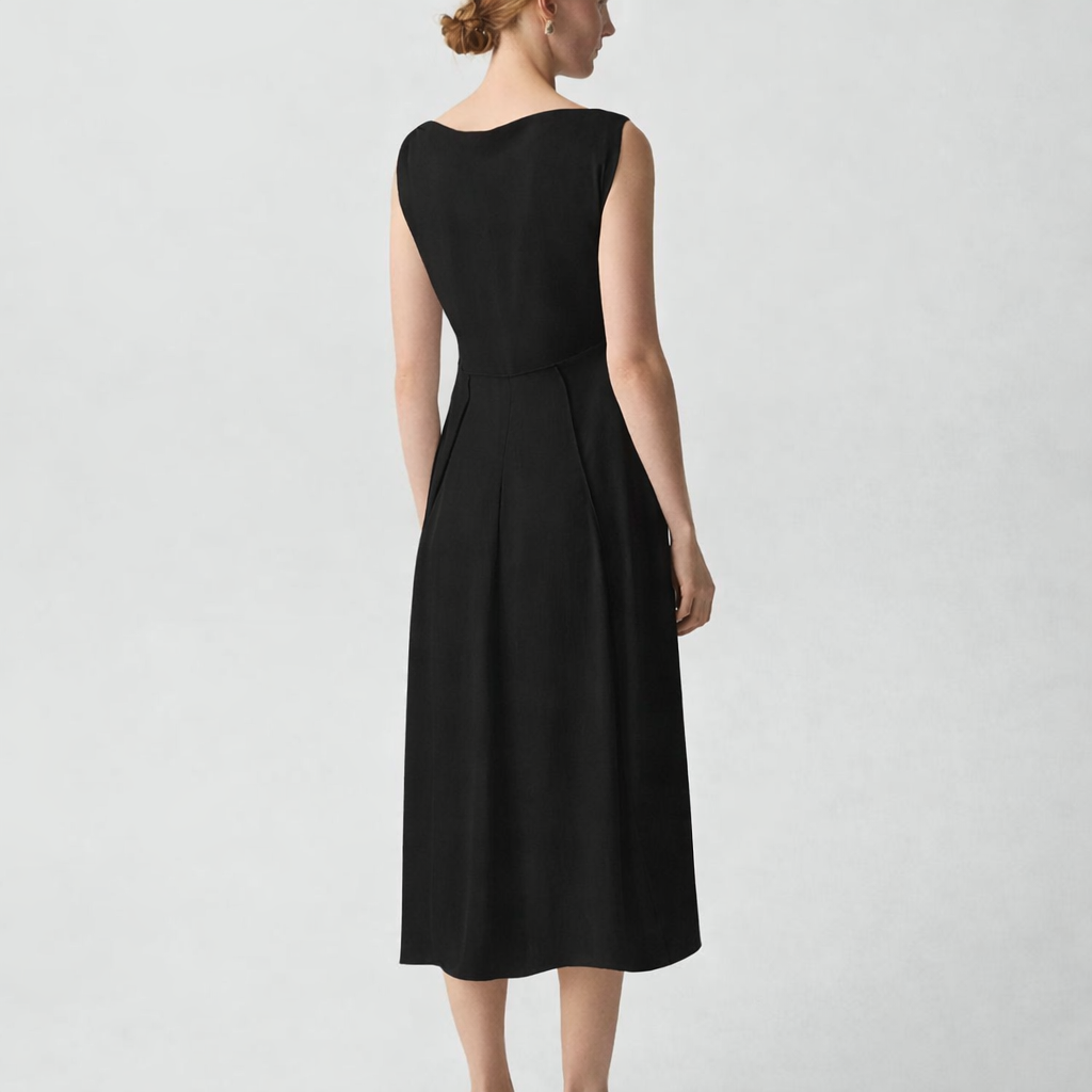 Drape Parachute Dress