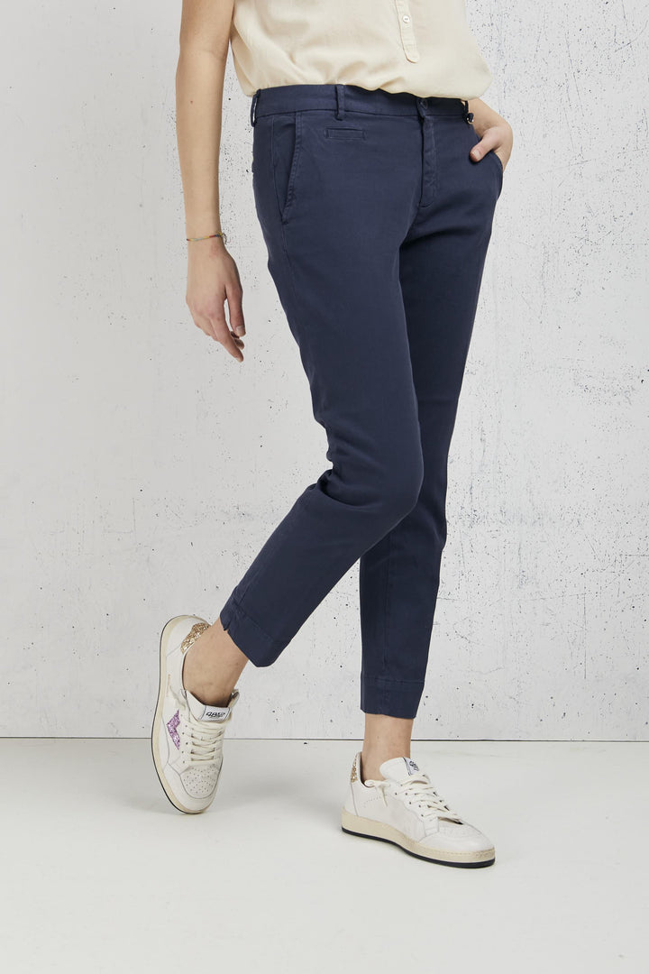 Jaqueline Curvy Trousers - Navy