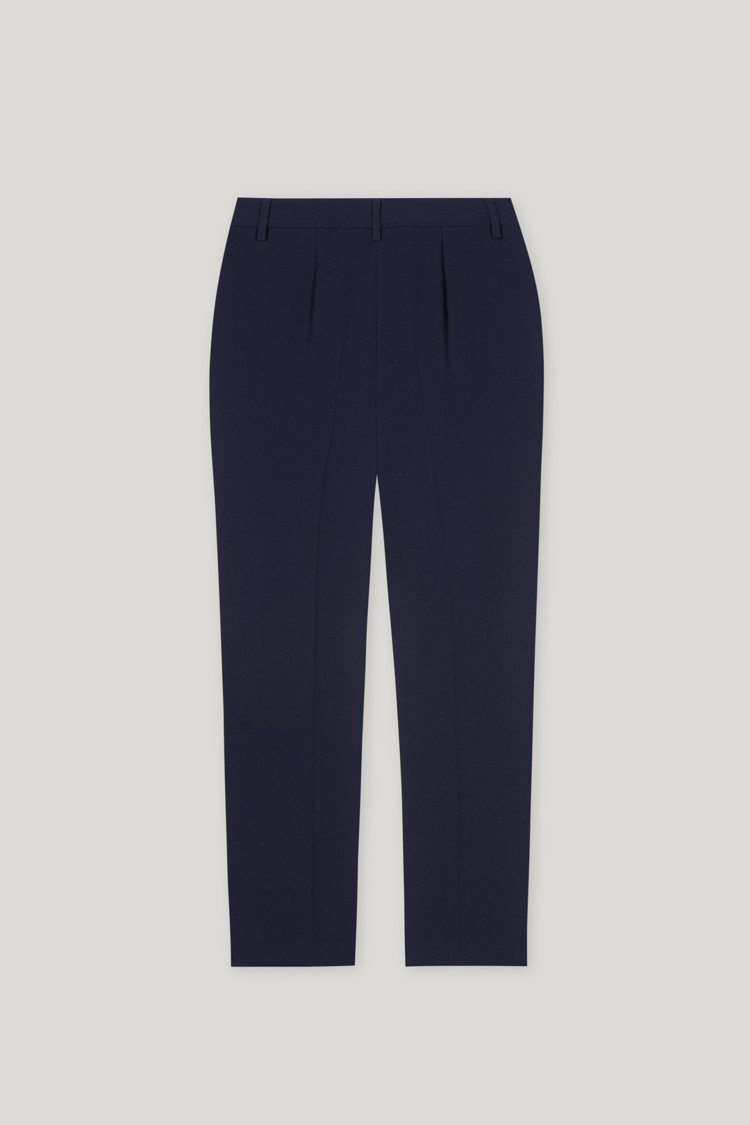 Tapered pants in techno sablé