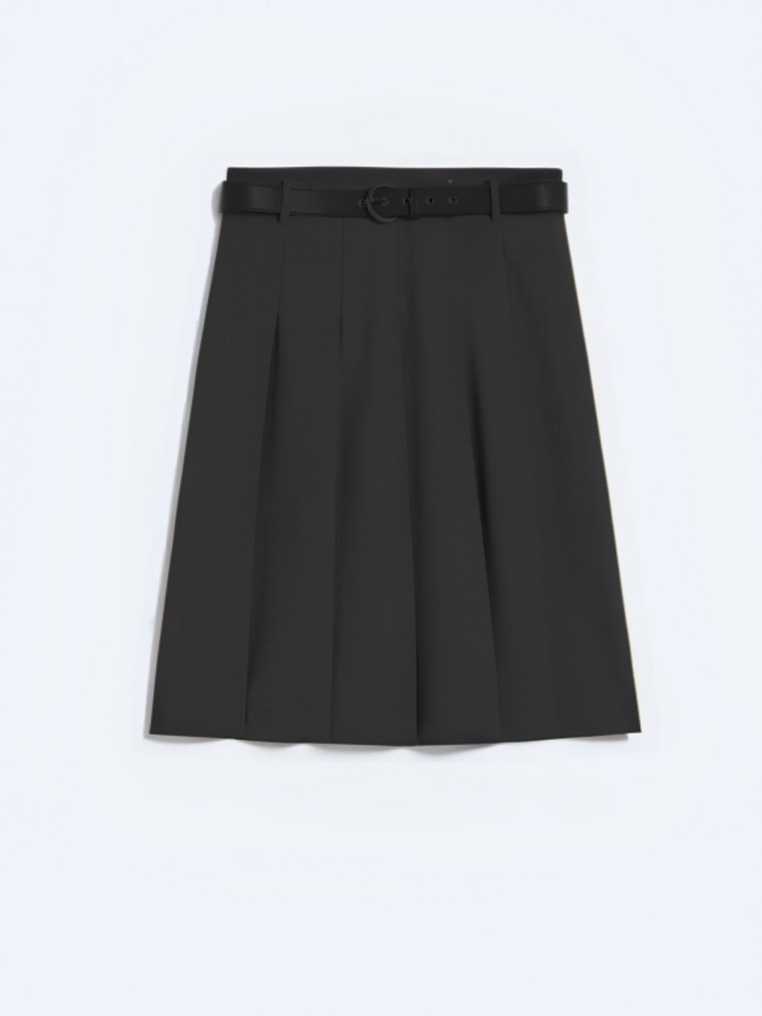 Gimmy Pleated Wool Skirt
