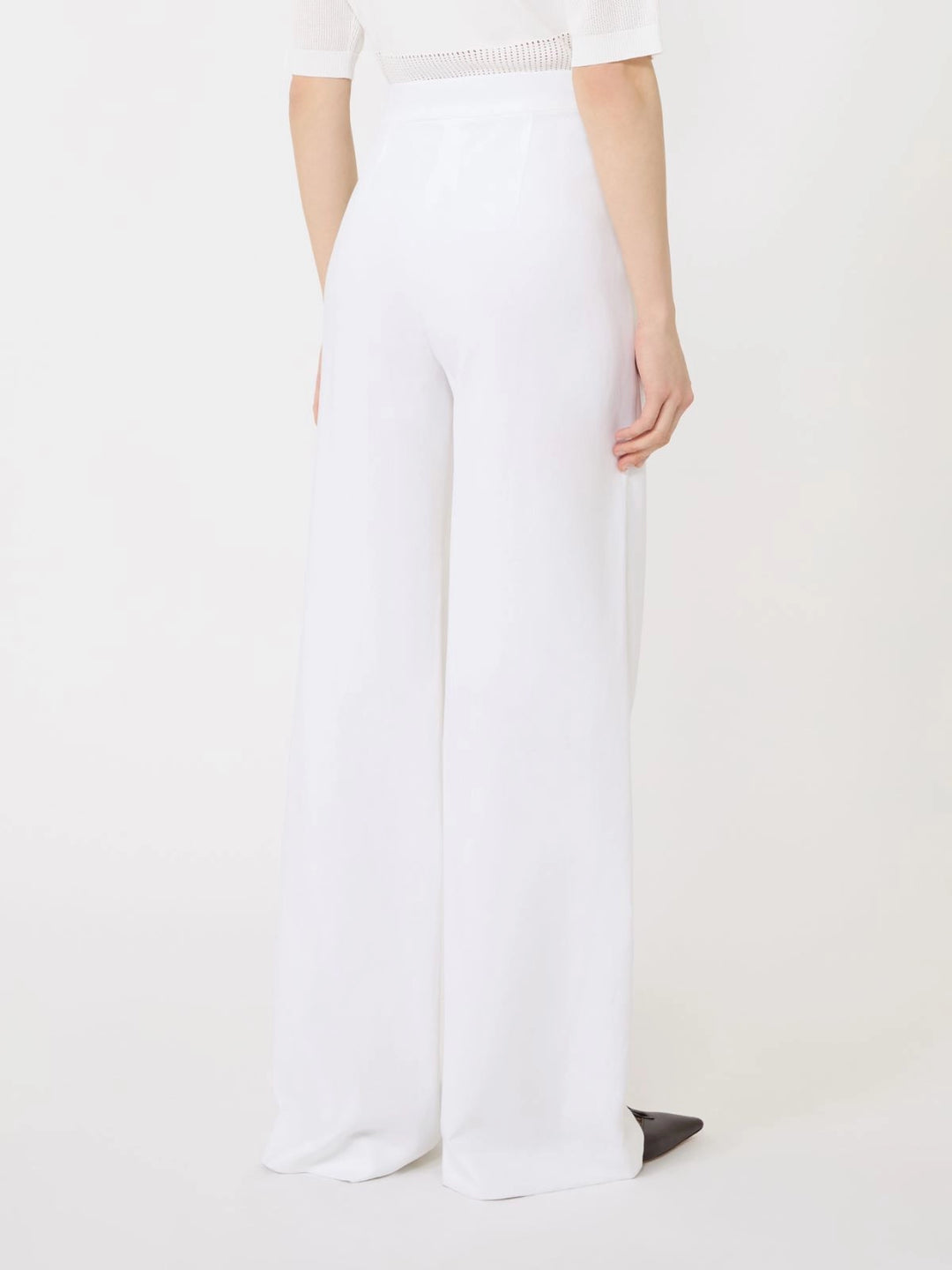 Cotton Crêpe Trousers