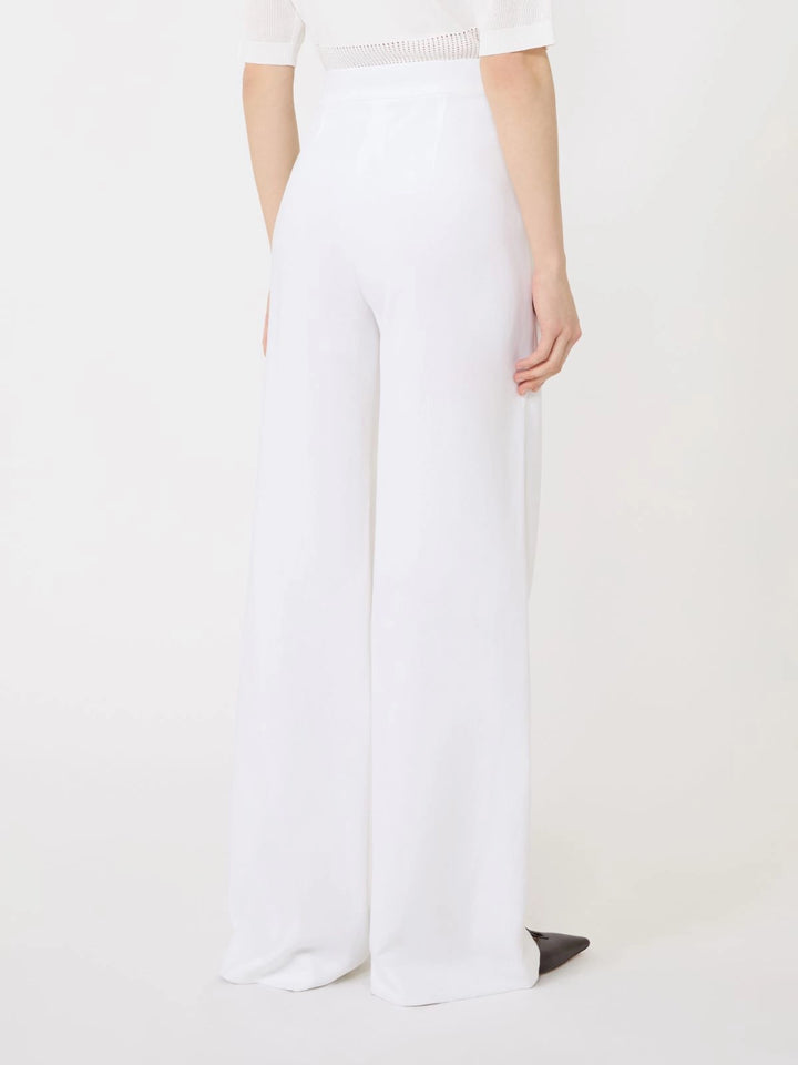 Cotton Crêpe Trousers
