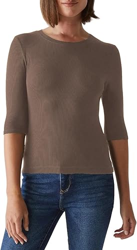 Maeve Cropped Ribbed Tee