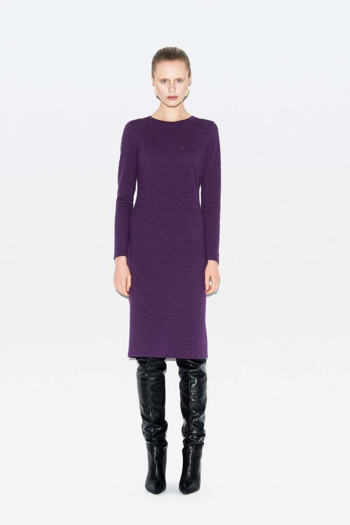 Lama Longsleeve Sheath Dress