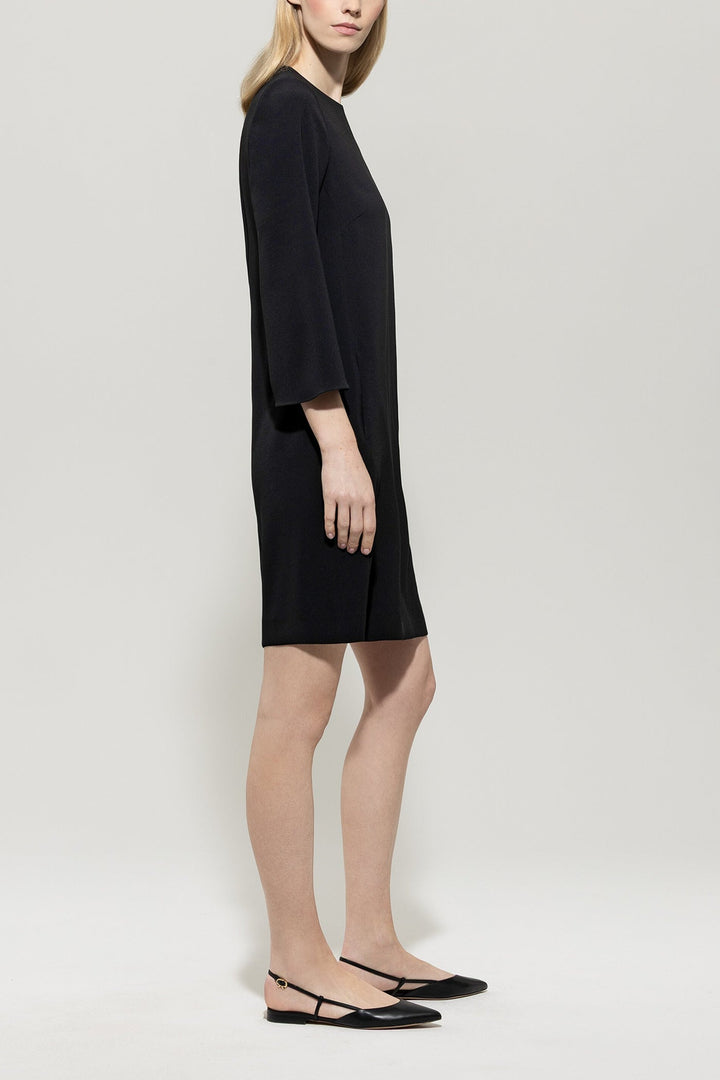Midi dress in techno sablé