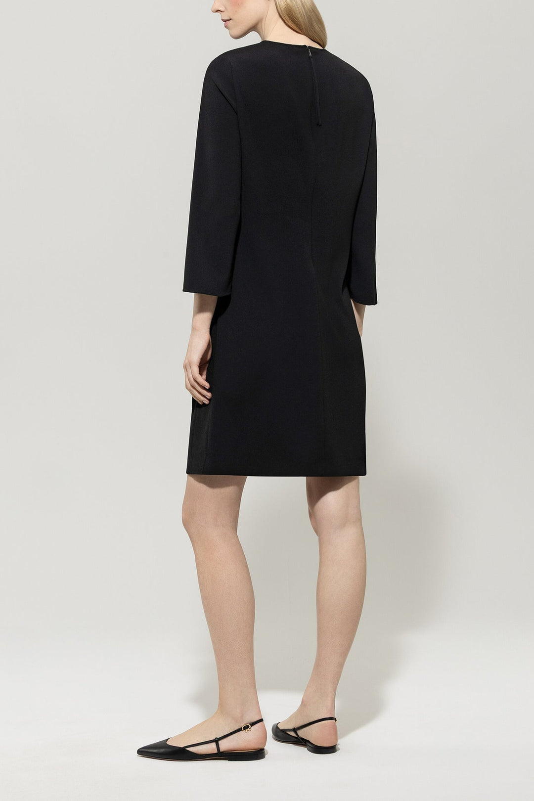 Midi dress in techno sablé