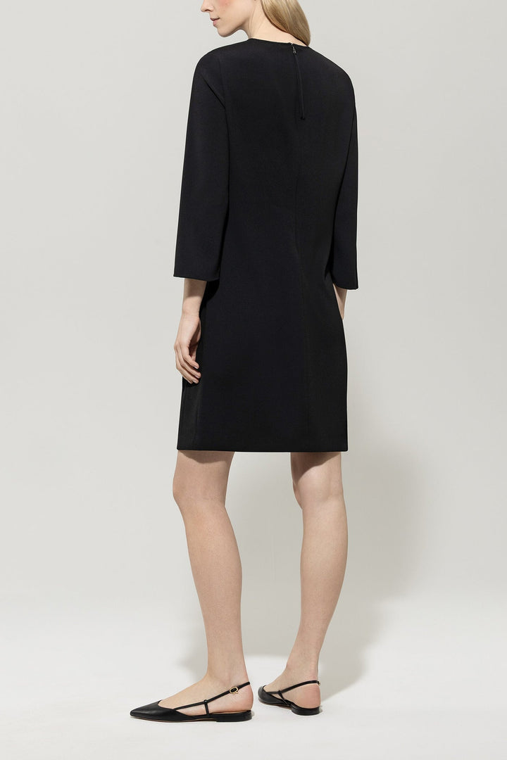 Midi dress in techno sablé