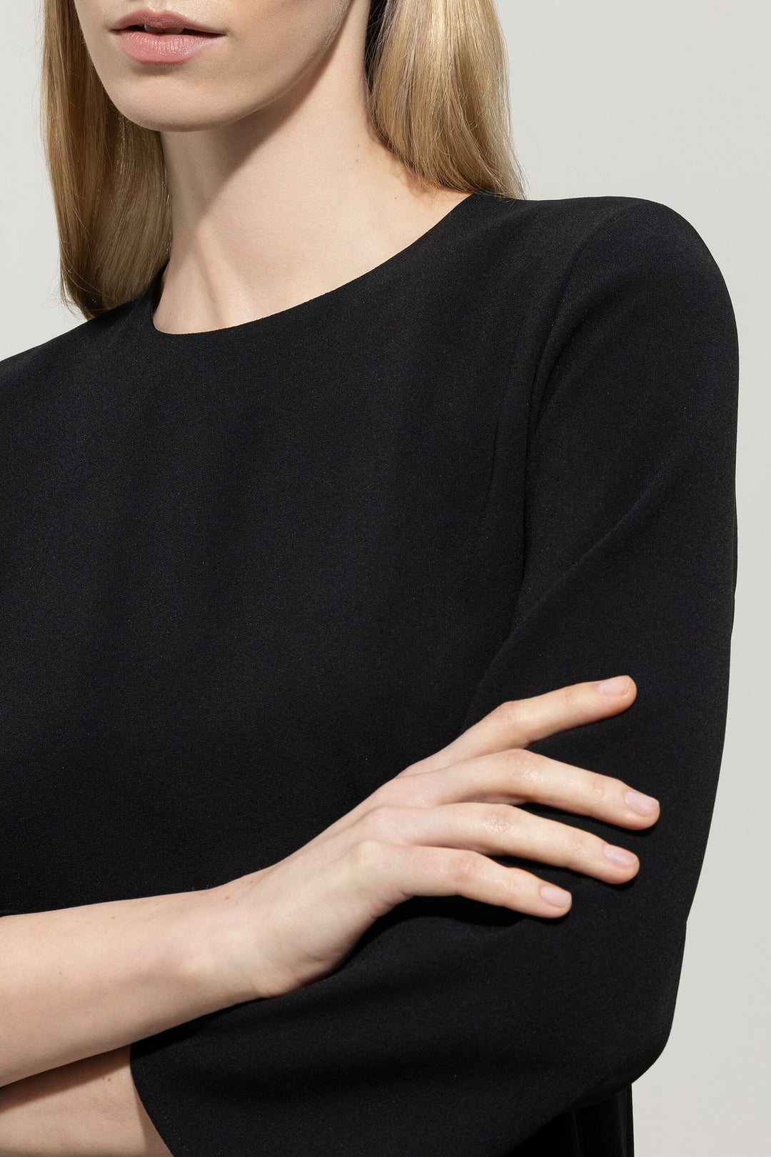 Midi dress in techno sablé
