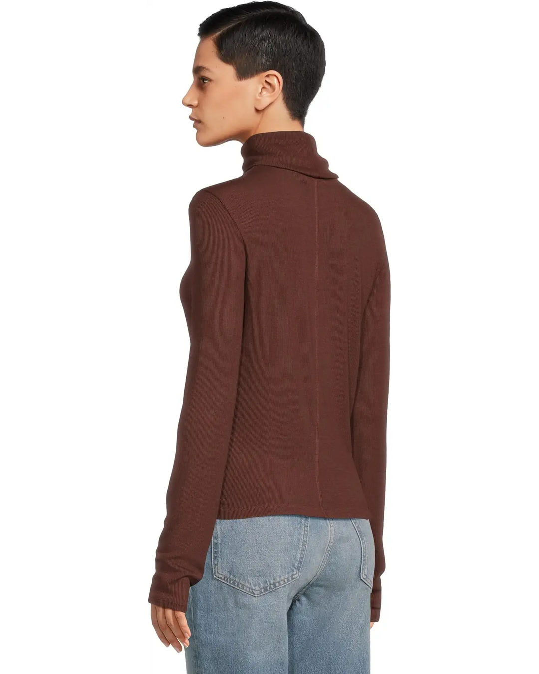 Tara Crop Turtleneck