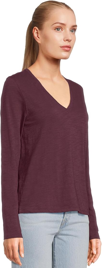Long Sleeve V Neck