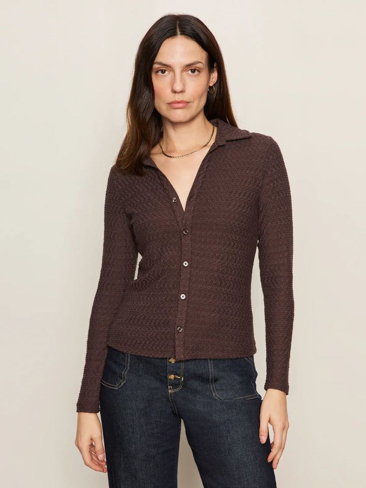 Textured Knit Dreamgirl Top