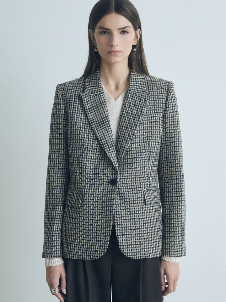 Verne Houndstooth Jacket