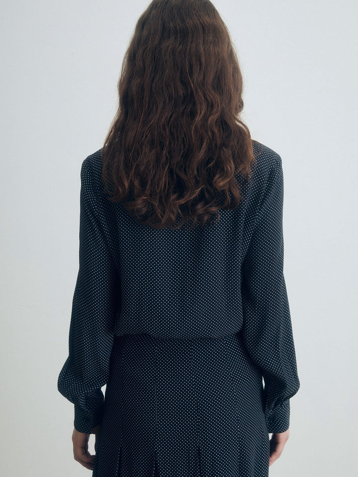 Grier Polka Dot Blouse