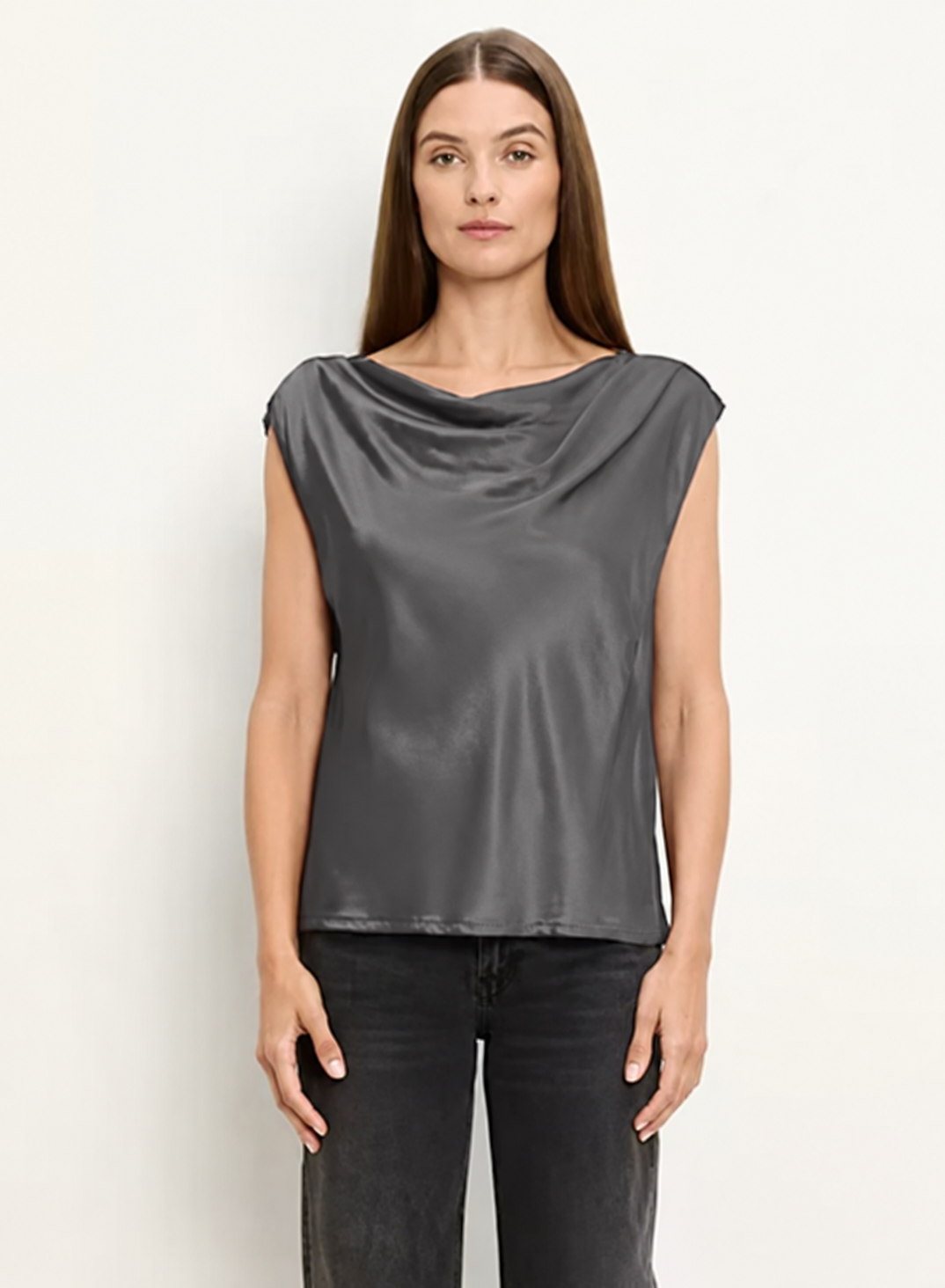 Violetta Drape Neck Top