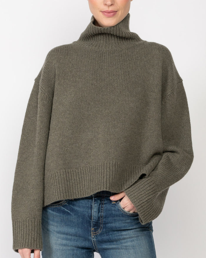 Omaira Sweater in Army Green