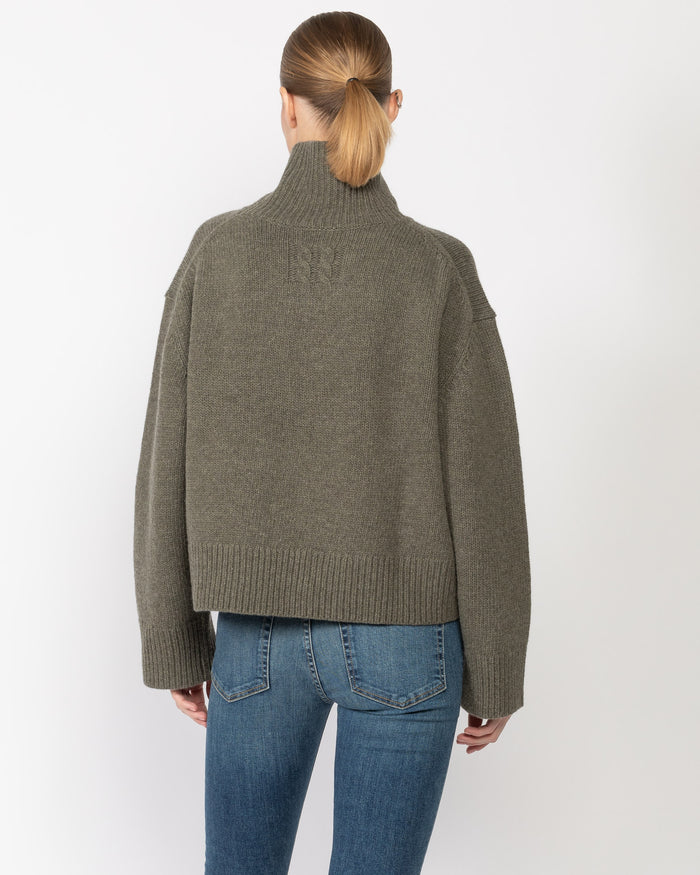 Omaira Sweater in Army Green