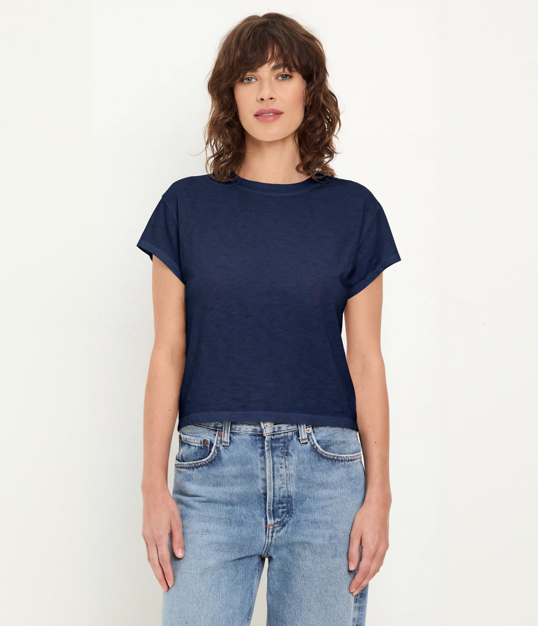 Grayson Cropped Crew Tee
