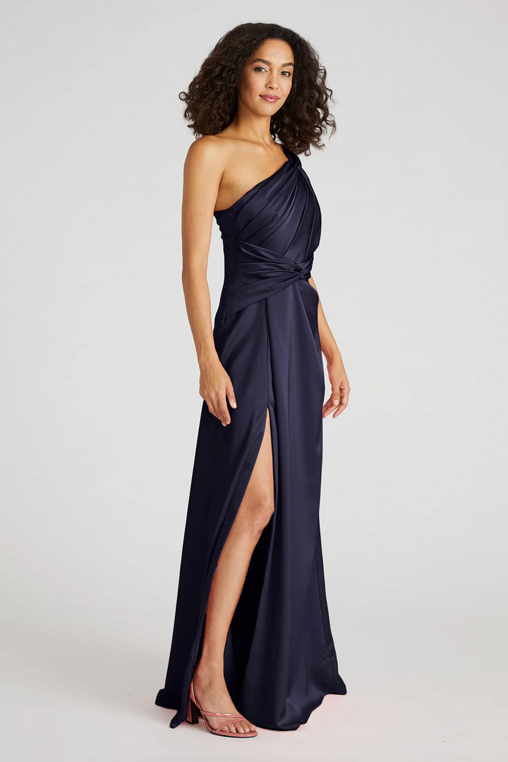 Gloria Twist A-Line Gown