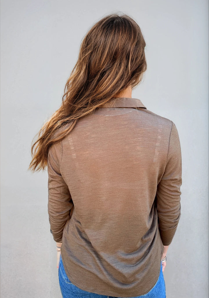Silk Wool Shirt