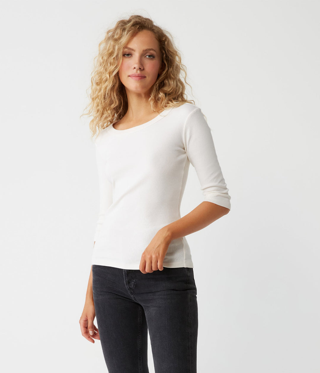 Dot 3/4 Sleeve Tee