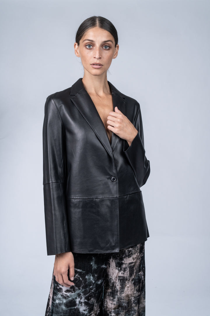 Via Dante Leather Jacket