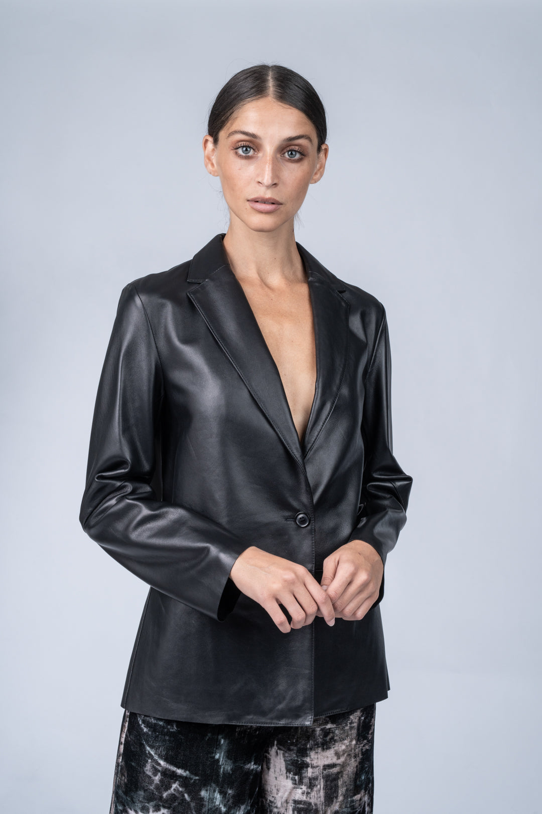 Via Dante Leather Jacket