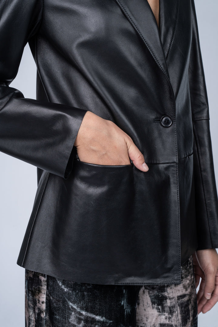 Via Dante Leather Jacket